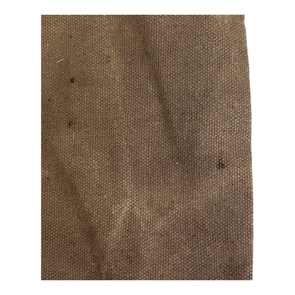 Myra Canvas & Cowhide Leather Tote Southwest Aztec Double Shoulder Strap Western - Picture 10 of 16